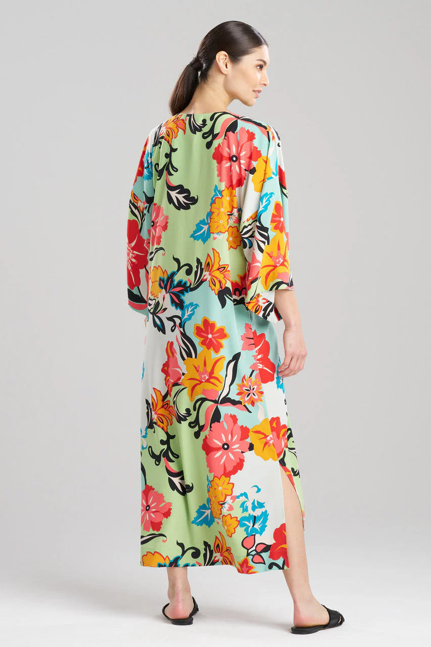 Natori Marbella Zip Caftan