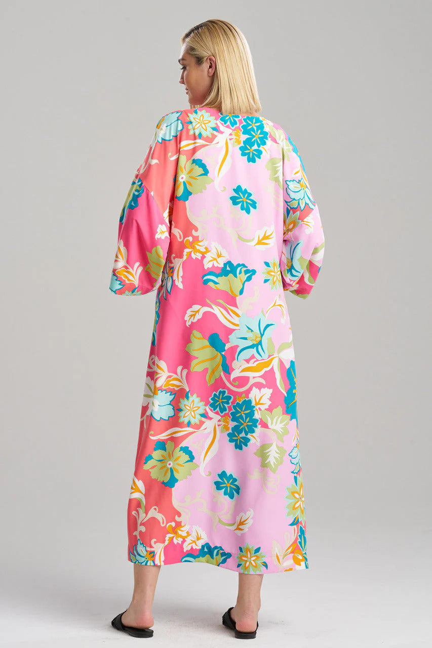 Natori Marbella Zip Caftan