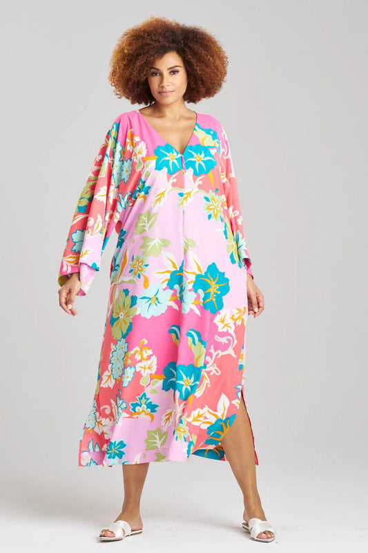 Natori Marbella Zip Caftan