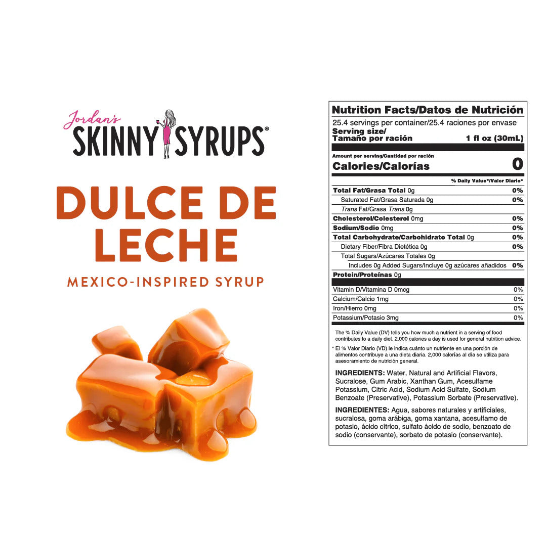 Skinny Mixes Sugar Free Dulce de Leche Syrup