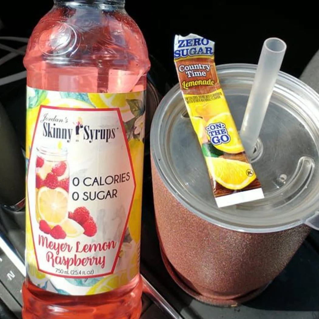 Skinny Mixes Sugar Free Meyer Lemon Raspberry Syrup