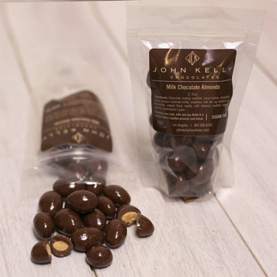 John Kelly Chocolates Sugar-Free Milk Chocolate Coated Almonds