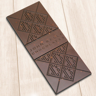 John Kelly Chocolates Milk Chocolate Bar Roasted Almonds & French Grey Sea Salt