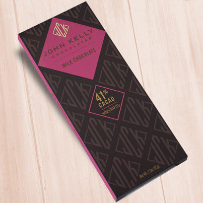 John Kelly Chocolates Milk Chocolate Bar