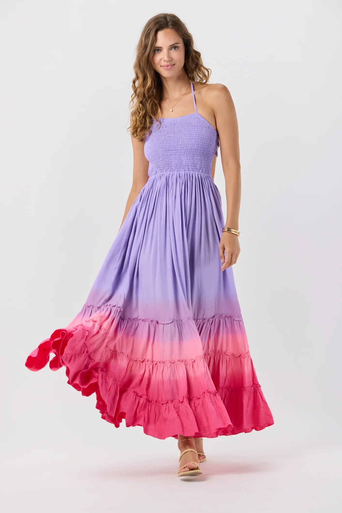 Tiare Hawaii Naia Maxi Dress - Lavender Pink