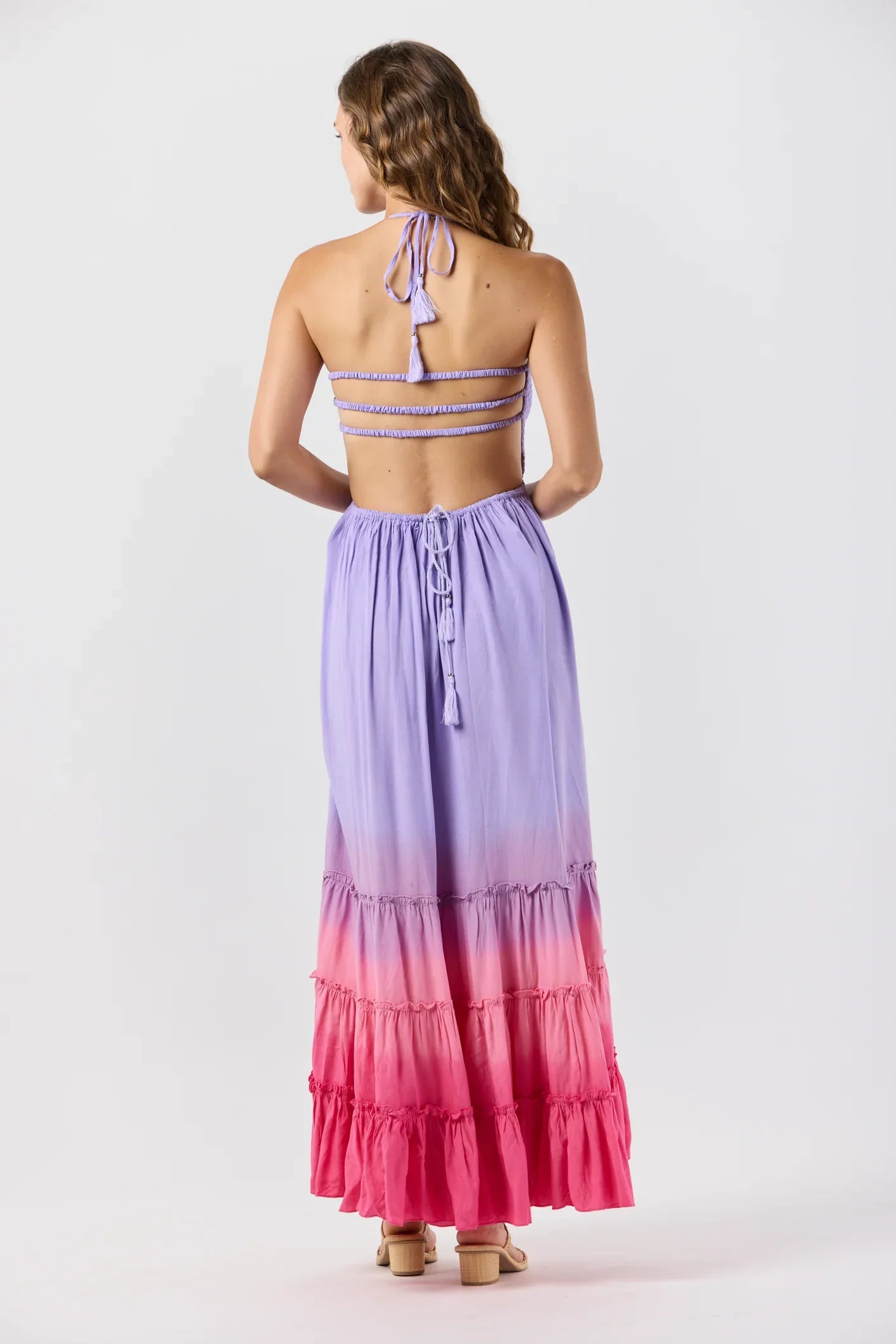 Tiare Hawaii Naia Maxi Dress - Lavender Pink
