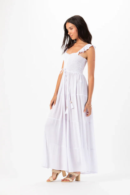 Tiare Hawaii Napua Maxi Dress - White