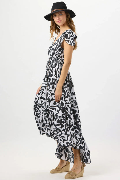 Tiare Hawaii New Moon Maxi Dress - Bora Bora Black