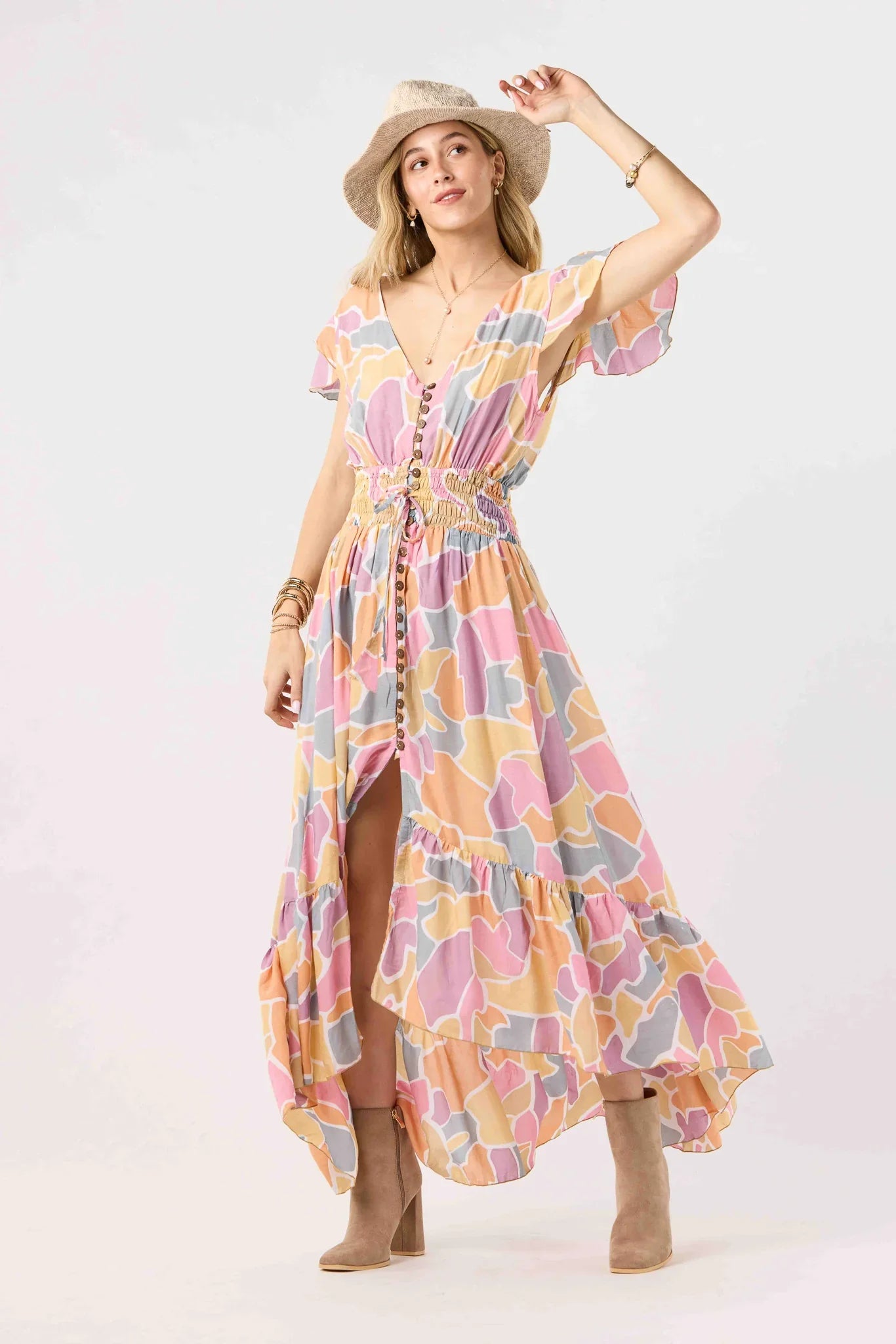 Tiare Hawaii New Moon Maxi Dress - Jigsaw