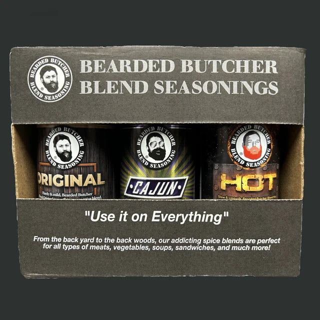 The Bearded Butchers NO SUGAR 6 Pack of Shakers