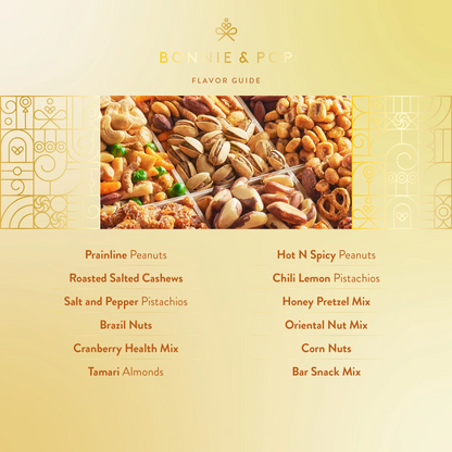 Bonnie and Pop 4 Section Savory Snack Crate