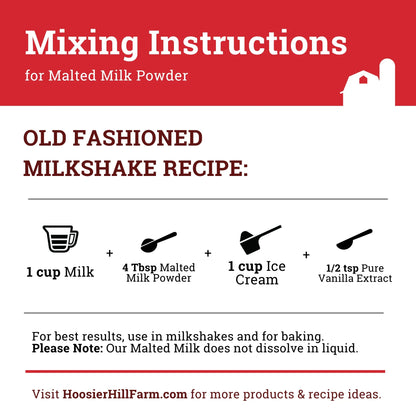 Hoosier Hill Farm Malted Milk Powder
