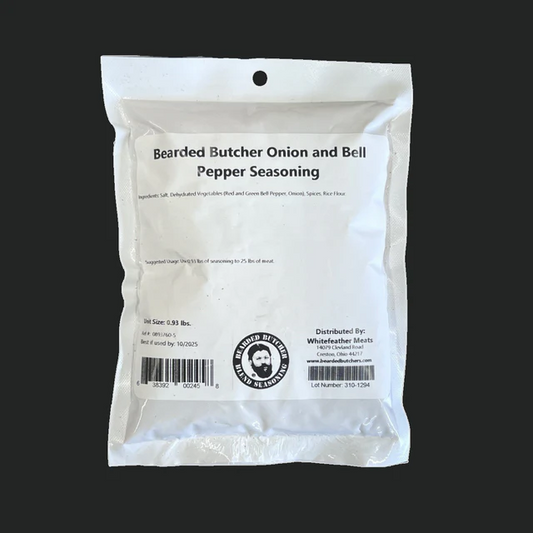 The Bearded Butchers Onion and Bell Pepper Seasoning for 25#