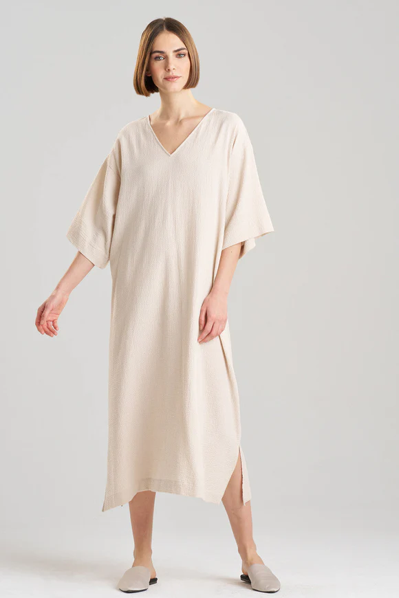 Natori Onsen V-Neck Caftan