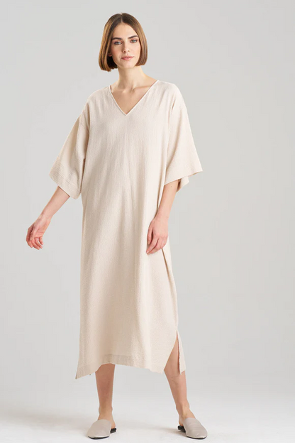 Natori Onsen V-Neck Caftan
