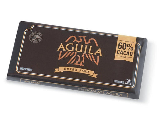 Pampa Direct Águila Dark Chocolate 60% Cacao Bar Perfect with Hot Milk Submarino/Remo, 150 g / 5.3 oz bar