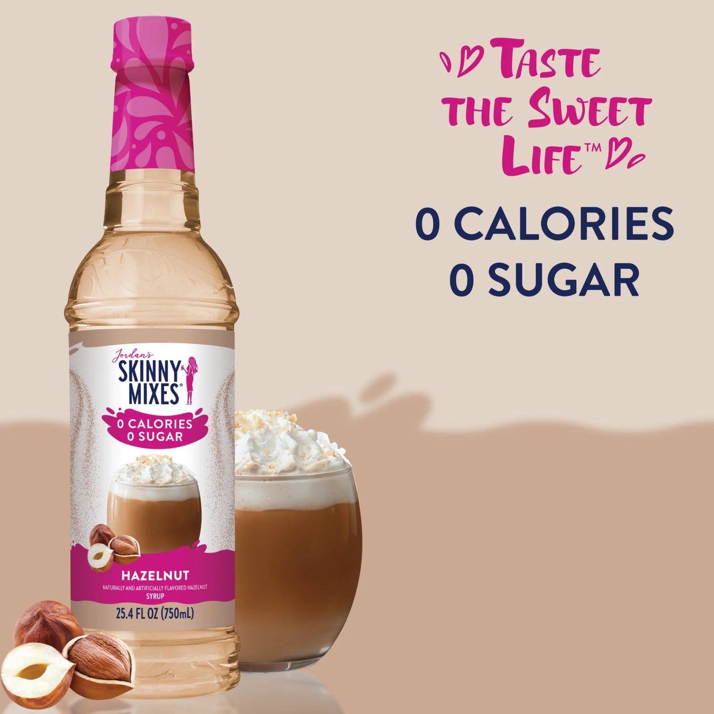 Skinny Mixes Sugar Free Hazelnut Syrup