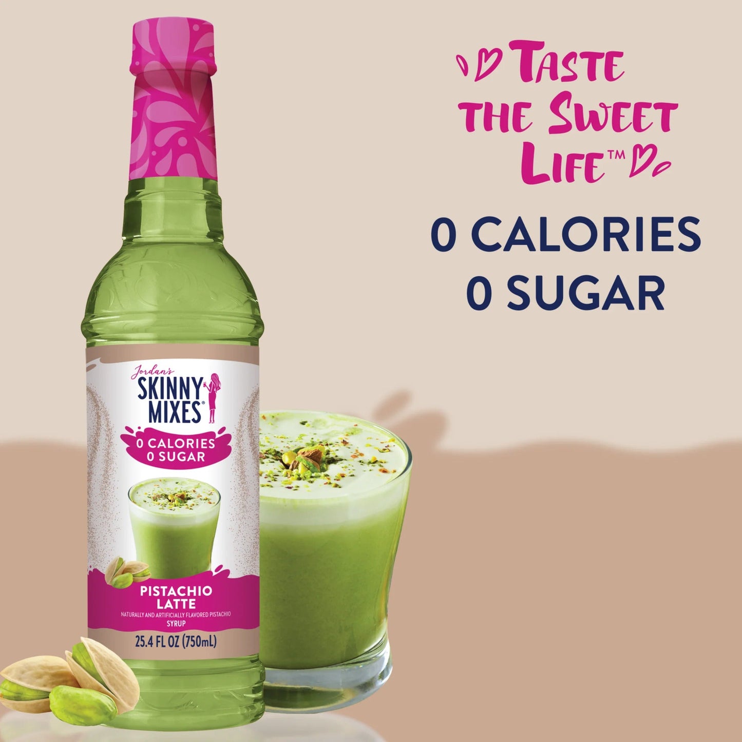 Skinny Mixes Sugar Free Pistachio Syrup