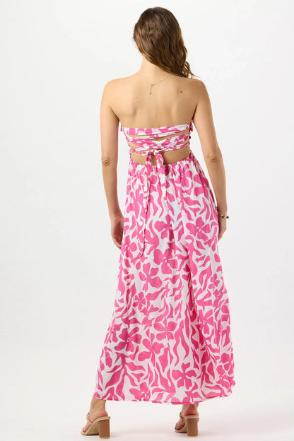 Tiare Hawaii Pearl Maxi Dress - Bora Bora Guava