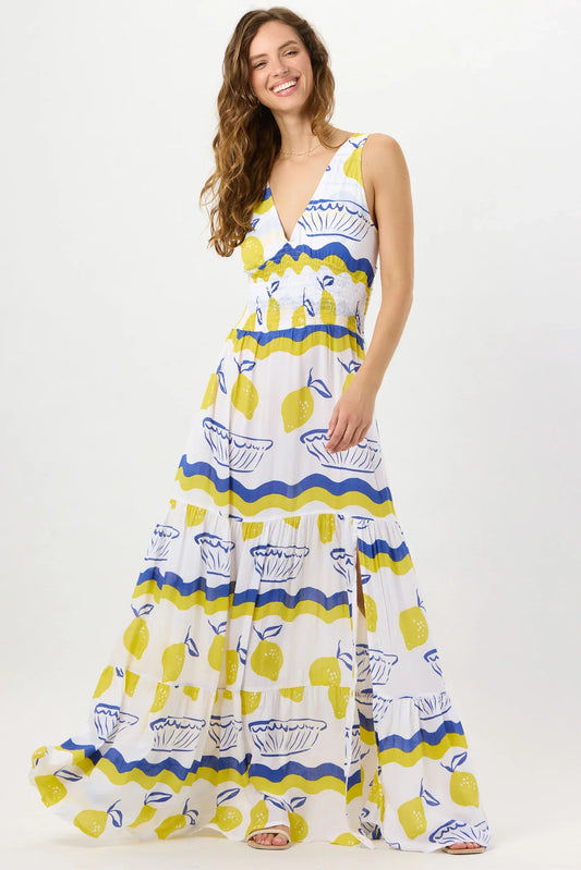 Tiare Hawaii Peyton Maxi Dress - Amalfi Yellow