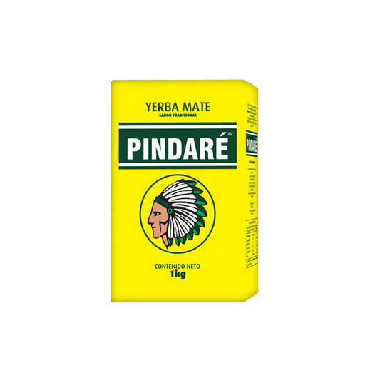 Pampa Direct Pindare Premium Yerba Mate Fine Grind Uruguayan Style Padrón Uruguayo, 1 kg / 2.2 lb