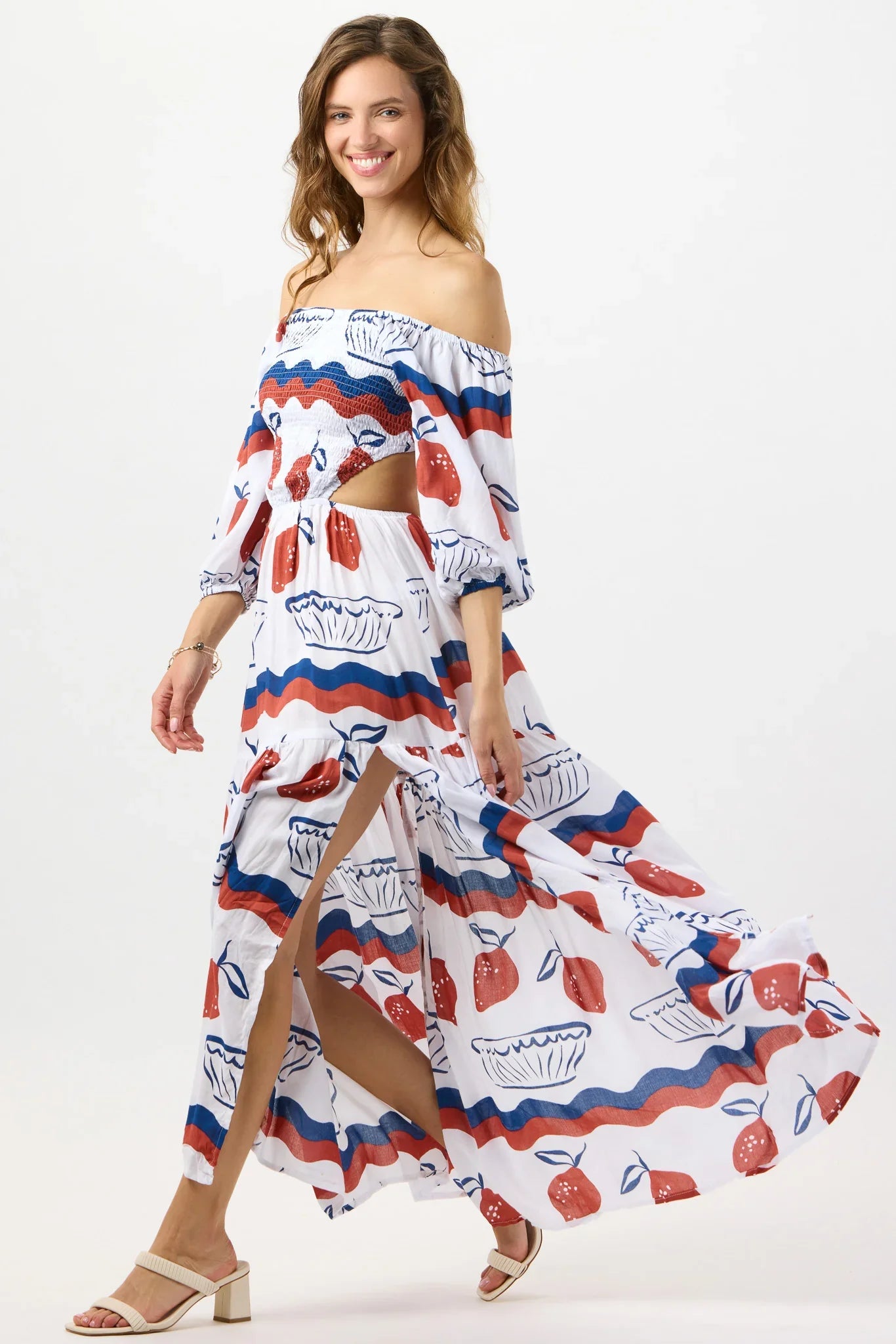 Tiare Hawaii Praya Maxi Dress - Amalfi Rust