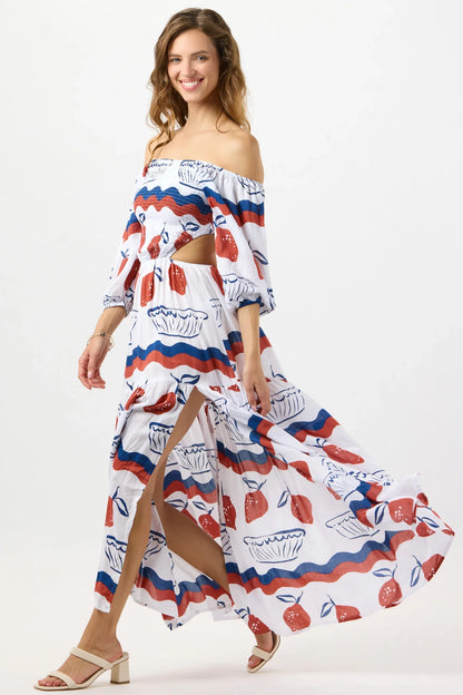 Tiare Hawaii Praya Maxi Dress - Amalfi Rust