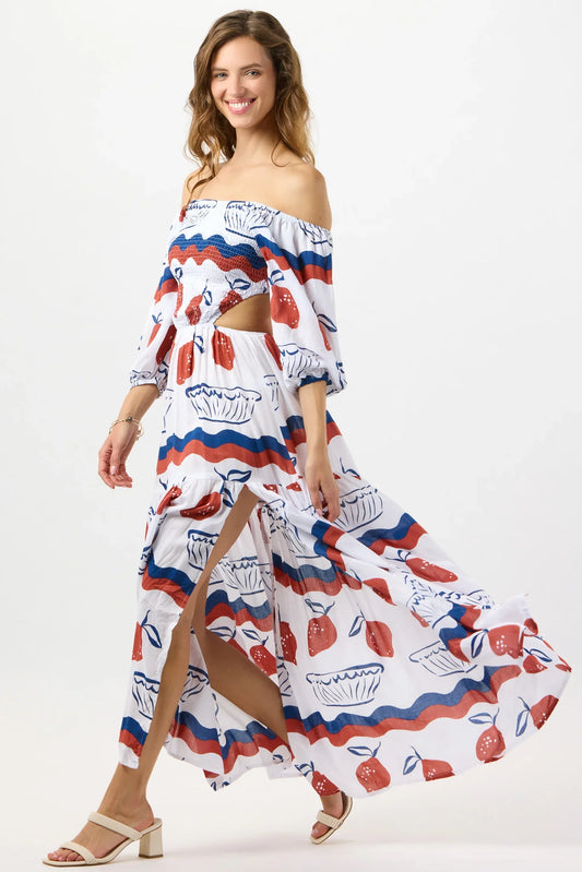 Tiare Hawaii Praya Maxi Dress - Amalfi Rust