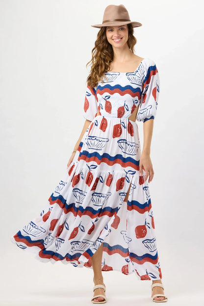 Tiare Hawaii Praya Maxi Dress - Amalfi Rust