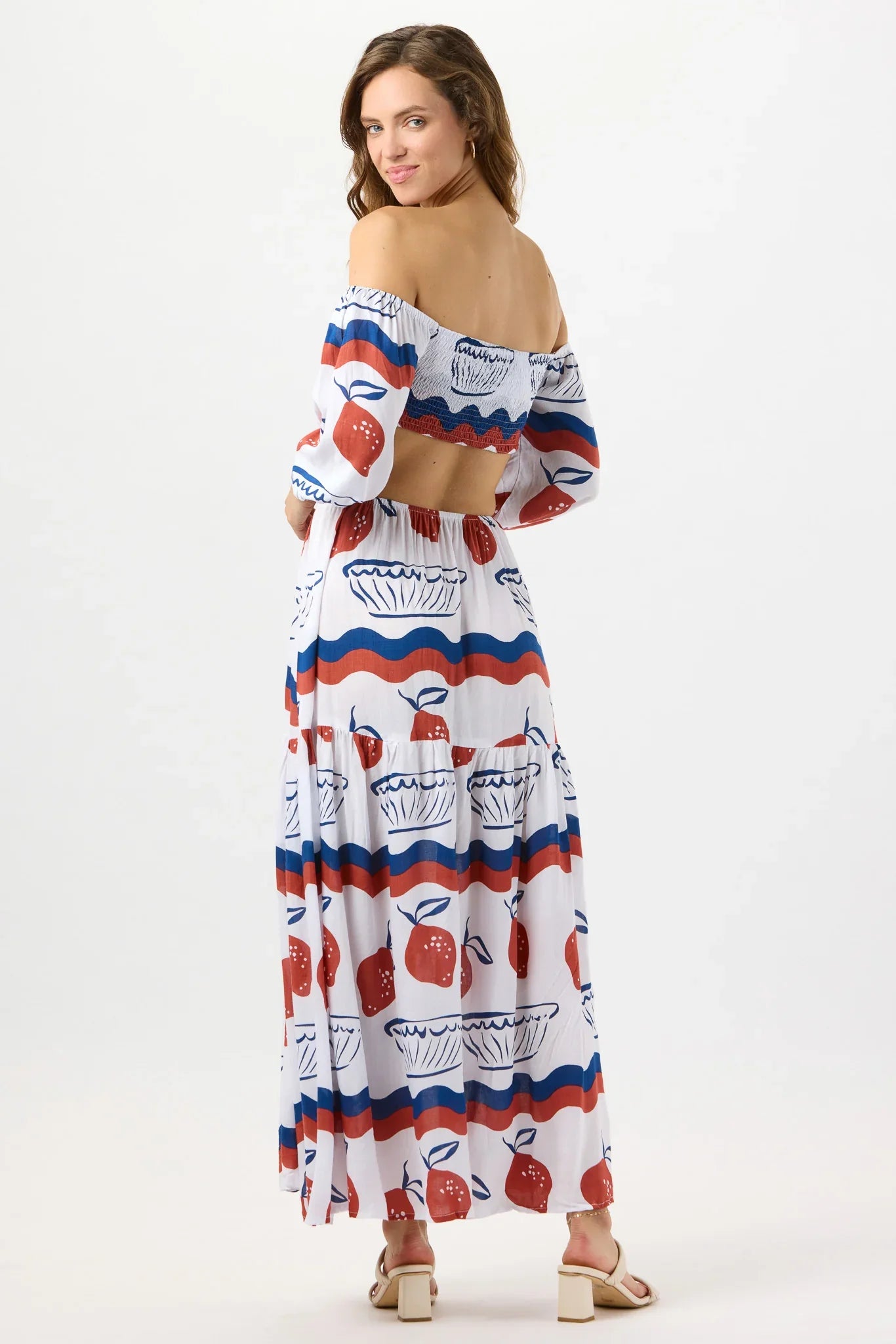 Tiare Hawaii Praya Maxi Dress - Amalfi Rust