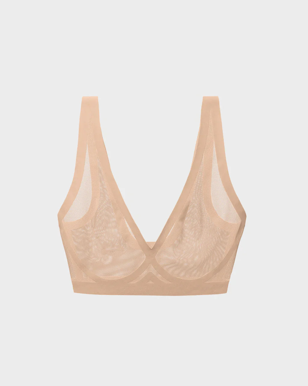 EBY Sheer Bralette - Champagne