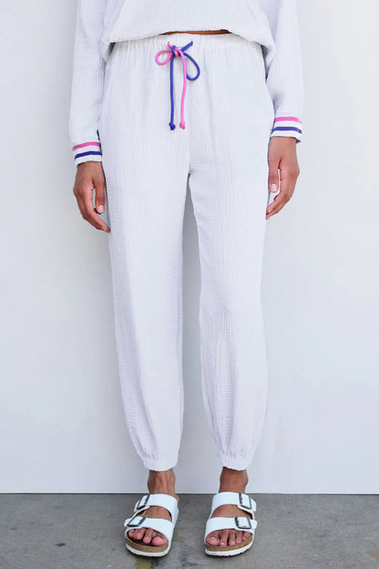 BAILEY/44 Women's Sundry Pull-on Jogger in White