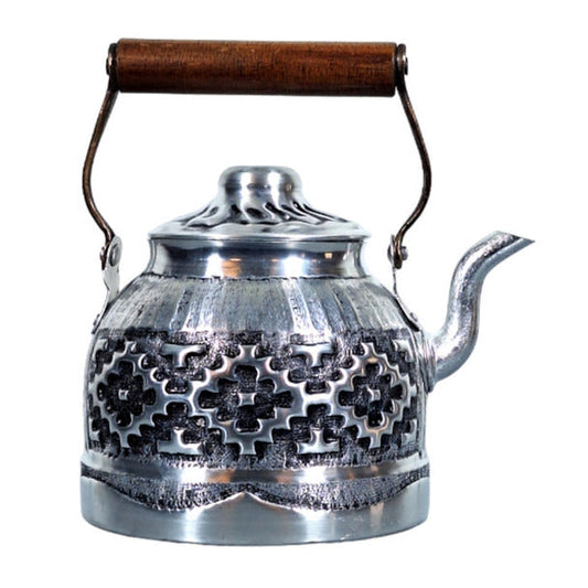 Pampa Direct Pava Artisanal Aluminum Kettle with Pampeana Carved Design