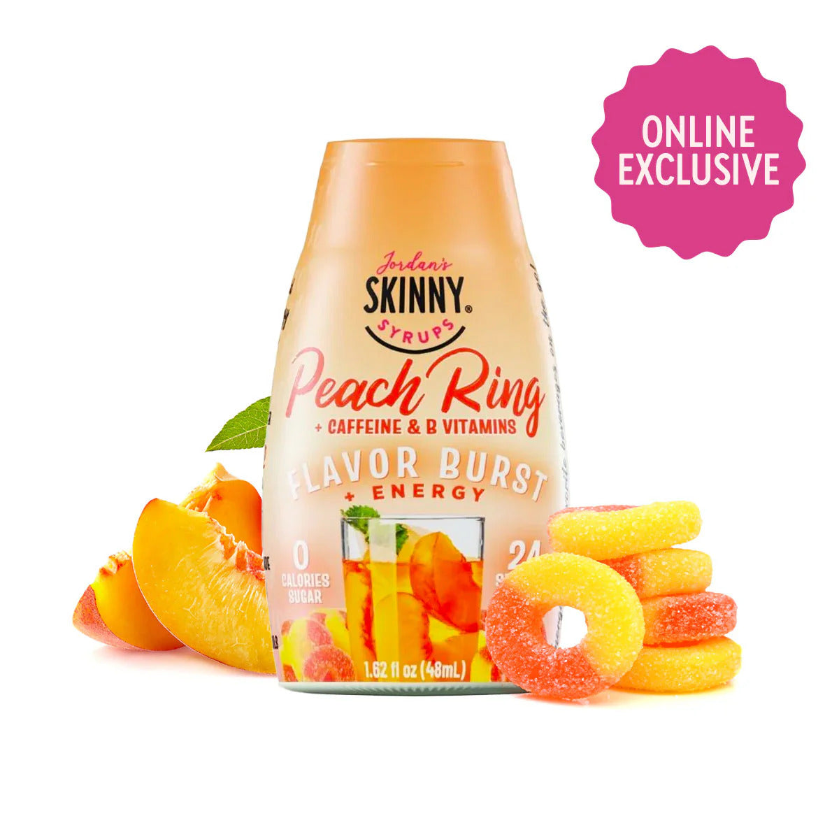 Skinny Mixes Peach Ring Flavor Burst