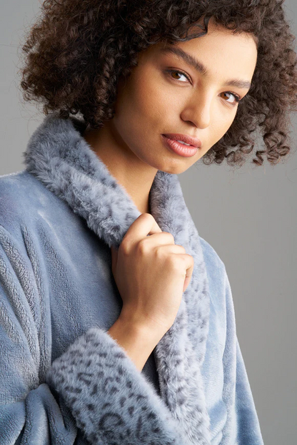 Natori Plush Lynx Robe