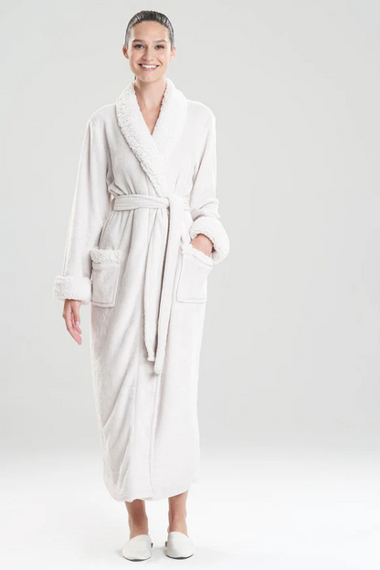 Natori Plush Sherpa Robe