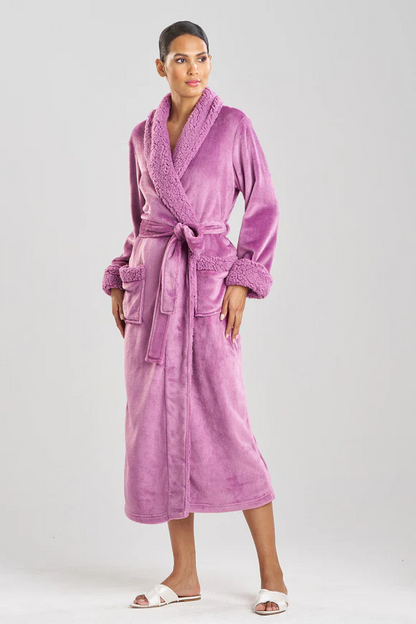 Natori Plush Sherpa Robe