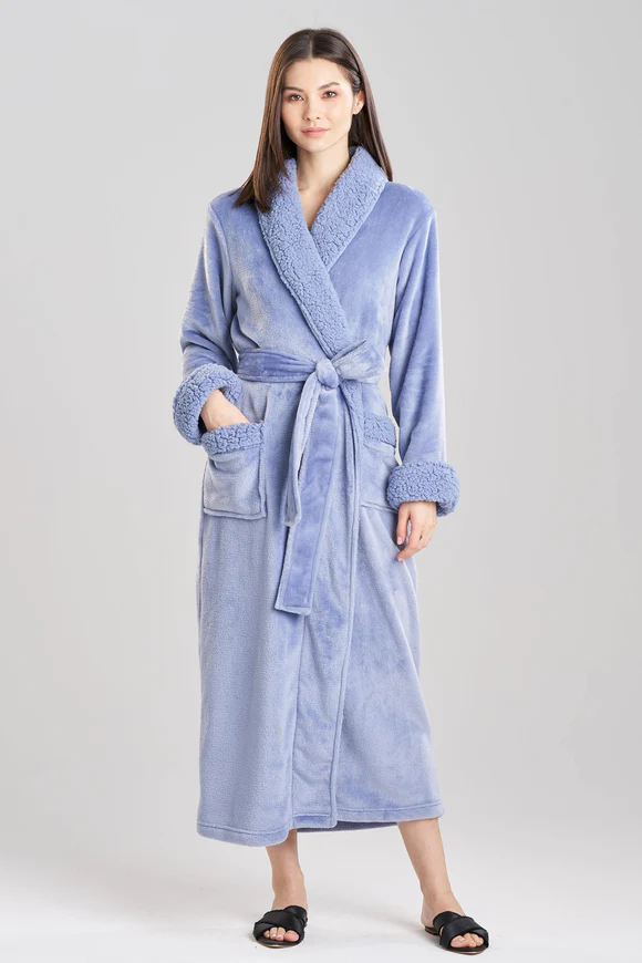 Natori Plush Sherpa Robe