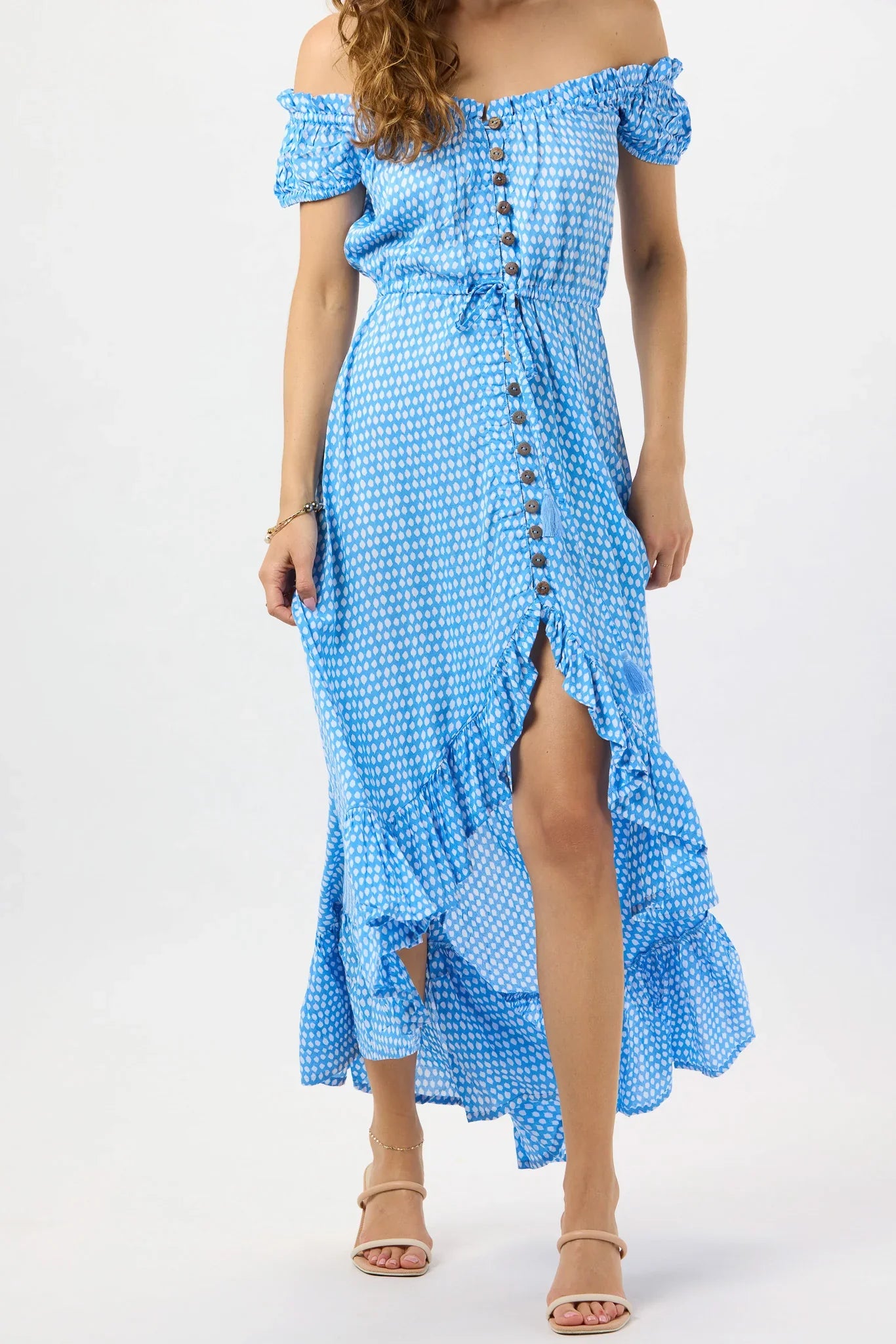 Tiare Hawaii Riviera Maxi Dress - Sleet Sky