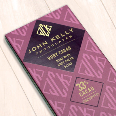 John Kelly Chocolates Ruby Cacao Bar