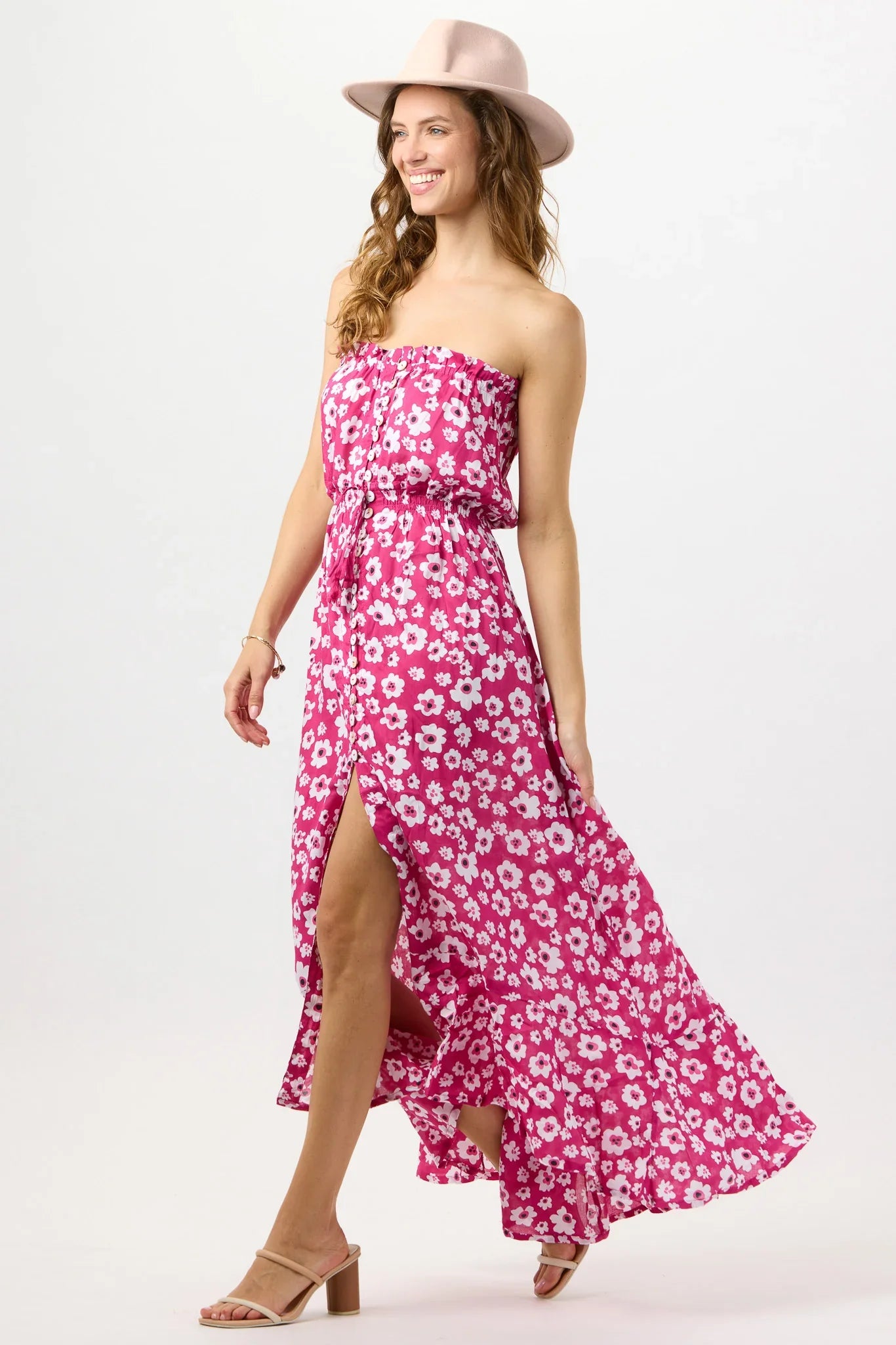 Tiare Hawaii Ryden Maxi Dress - Bali Isle Berry