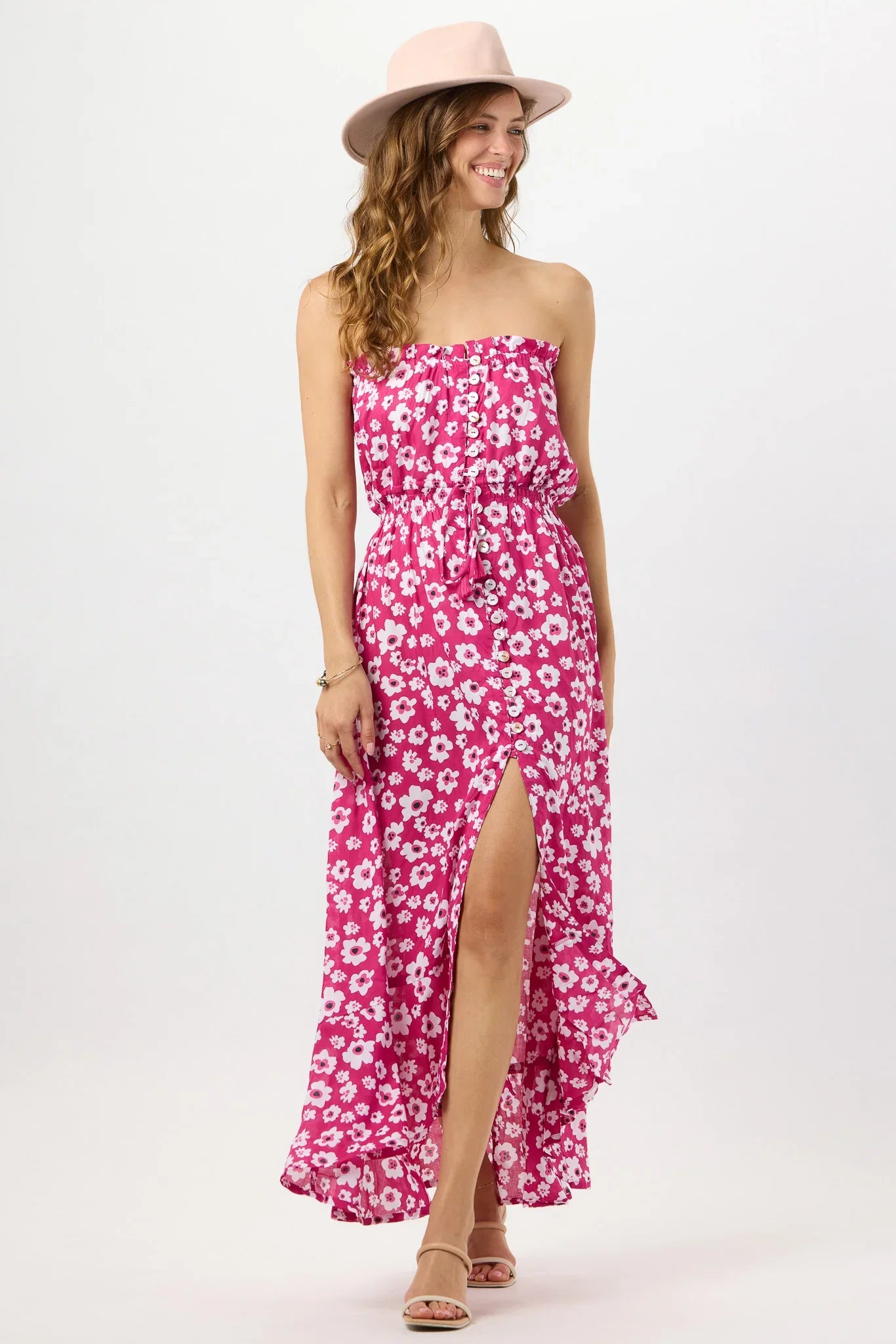 Tiare Hawaii Ryden Maxi Dress - Bali Isle Berry