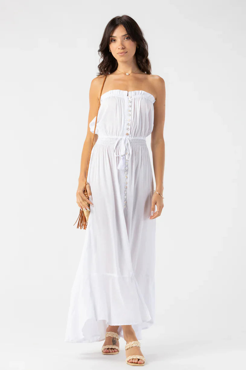 Tiare Hawaii Ryden Maxi Dress - White