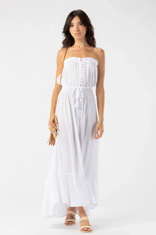 Tiare Hawaii Ryden Maxi Dress - White