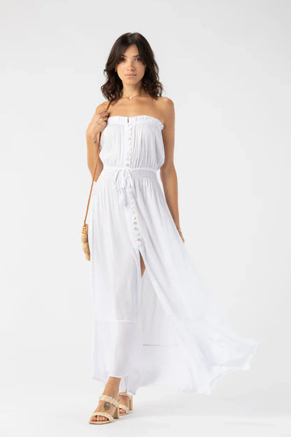 Tiare Hawaii Ryden Maxi Dress - White