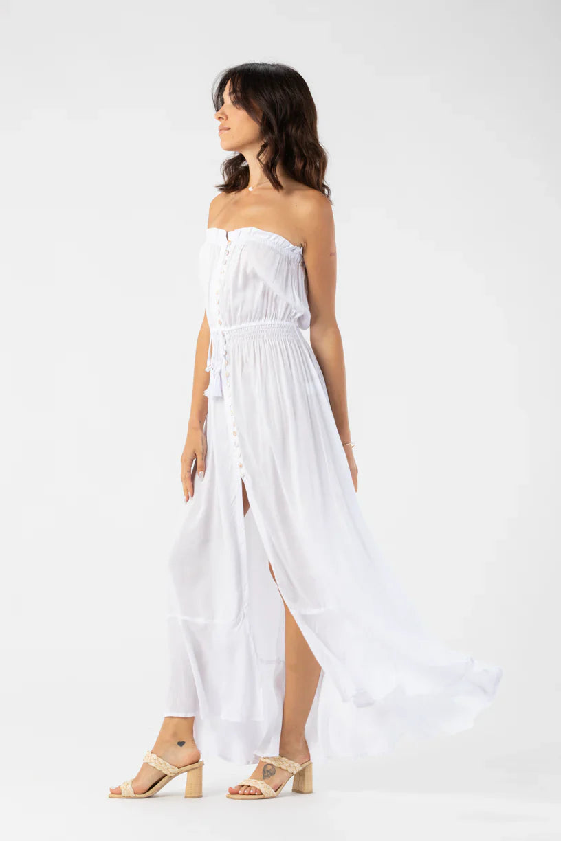 Tiare Hawaii Ryden Maxi Dress - White