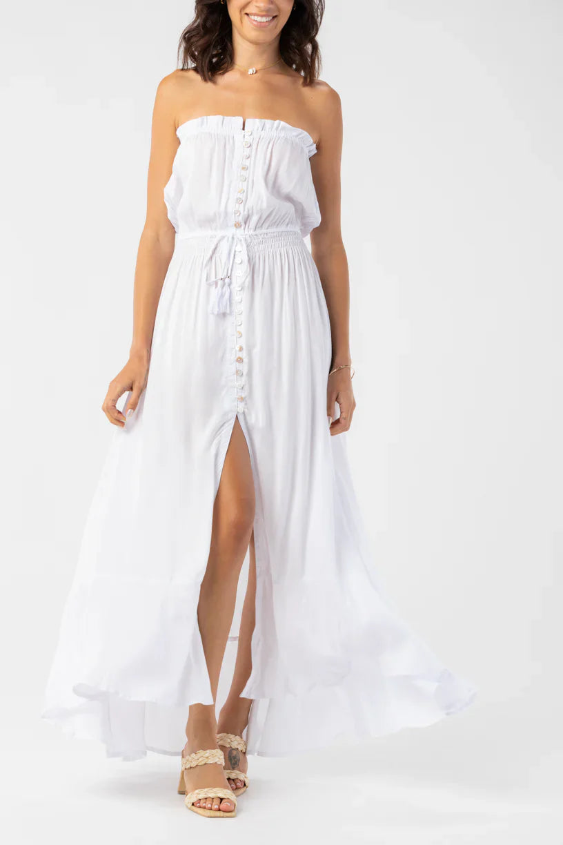 Tiare Hawaii Ryden Maxi Dress - White