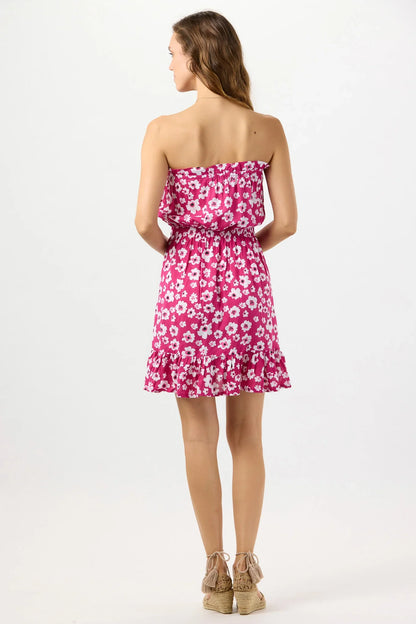 Tiare Hawaii Ryden Mini Dress - Bali Isle Berry