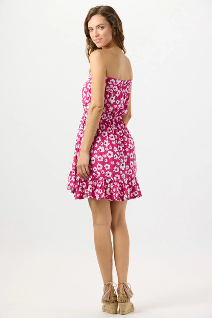 Tiare Hawaii Ryden Mini Dress - Bali Isle Berry