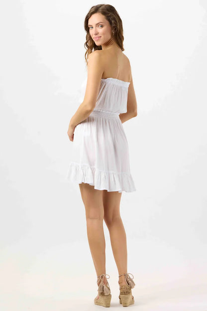 Tiare Hawaii Ryden Mini Dress - White